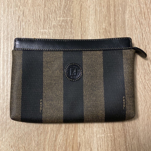 Fendi Pequin Pouch - Picture 2 of 12
